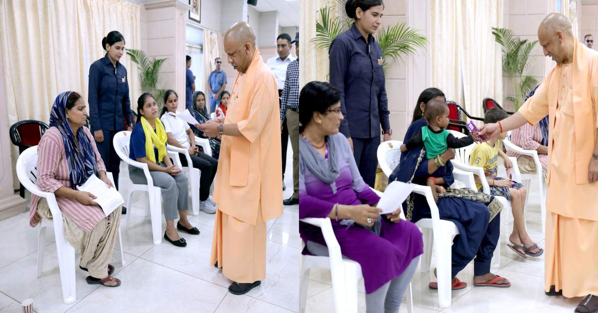 योगी का ‘जनता दर्शन’ : सीएम ने सुनी लोगों की समस्या, अधिकारियों को समय पर स्थाई समाधान करने के दिए निर्देश