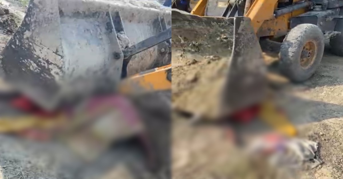 तालाब खोदने गया था, खुद की कब्र खुद गई! पट्टा धारक से हो गई कहासुनी, बाद में JCB के नीचे दबा मिला ऑपरेटर का शव