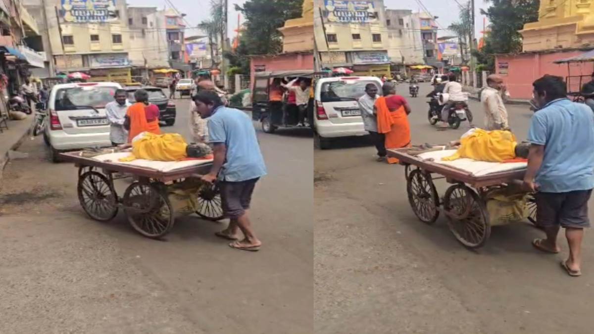 स्वास्थ्य सुविधाओं की खुली पोल! समय पर नहीं मिली एंबुलेंस, घायल बुजुर्ग को ठेले से पहुंचाया अस्पताल