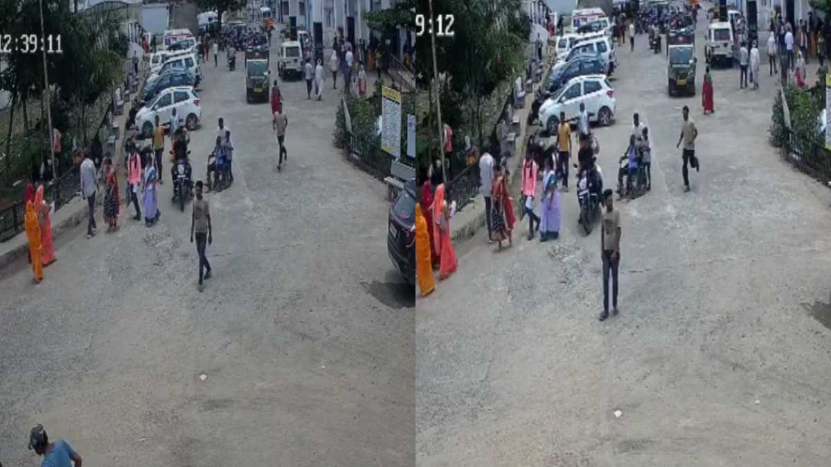 पुलिसकर्मियों को चकमा देकर कुख्यात बदमाश फरार, सीसीटीवी फुटेज आया सामने, नाकाबंदी कर तलाश में जुटी पुलिस