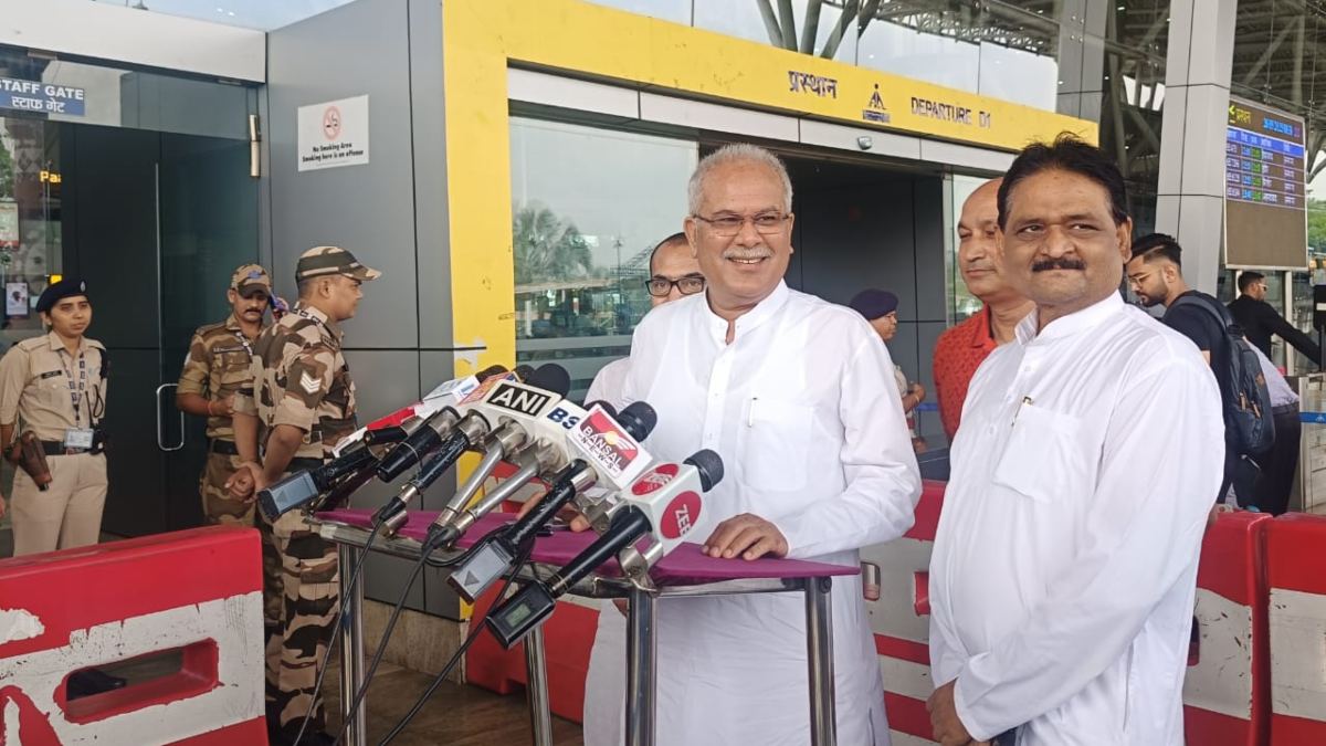 ओबीसी कांग्रेस की बैठक में शामिल होने भूपेश बघेल दिल्ली दौरे पर