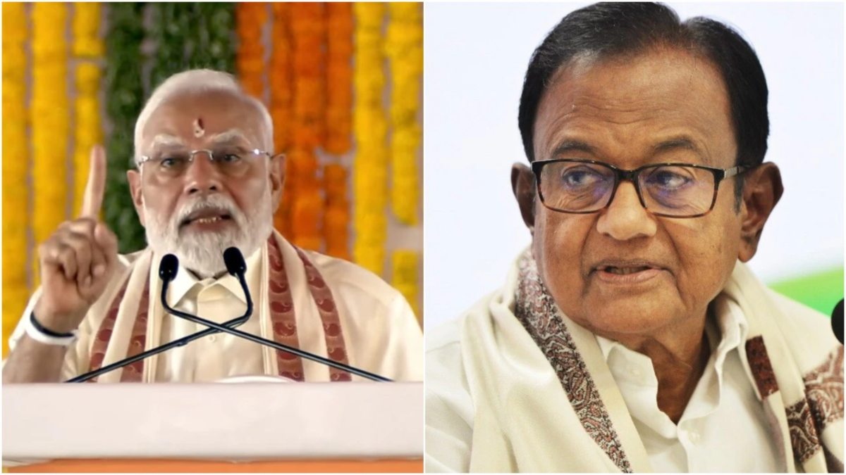 चिदंबरम ने की PM मोदी की युद्ध नीति की जमकर तारीफ, बोले- भारत का जवाब संतुलित और बुद्धिमतापूर्ण
