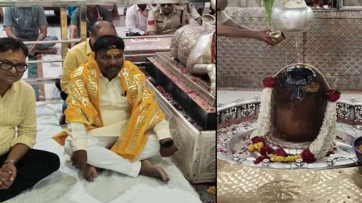महाकाल के दर पर छत्तीसगढ़ के वन मंत्री: केदार कश्यप ने भगवान महाकालेश्वर के किए दर्शन, एमपी सरकार और पीएम मोदी की तारीफ की