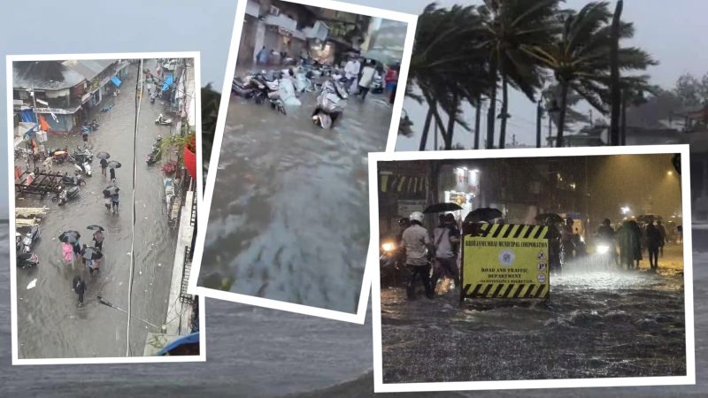 मुंबई में भारी बारिश का कहर : फ्लाइट्स-ट्रेनों पर ब्रेक, मेट्रो स्टेशन में भरा पानी, टूटा 107 साल पुराना रिकॉर्ड, IMD ने जारी किया रेड अलर्ट