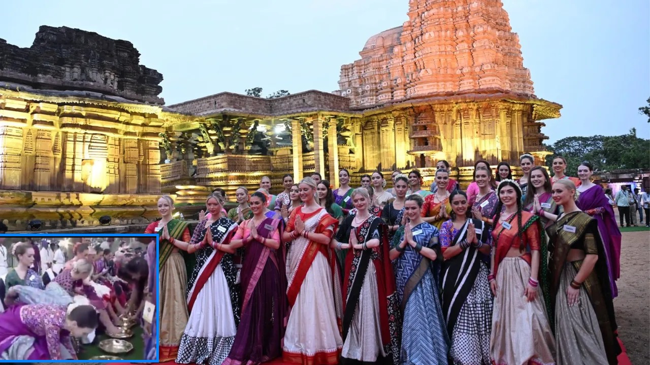 शर्मनाक : भारतीय महिलाओं से धुलवाए गए मिस वर्ल्ड प्रतियोगियों के पैर, वीडियो सामने आते ही लोगो का भड़का गुस्सा