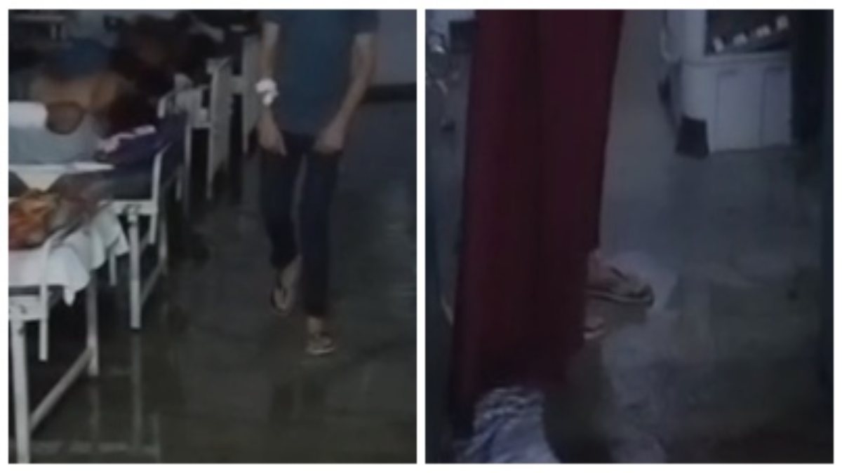 बारिश से Swimming Pool बना जिला अस्पताल: ऑपरेशन थियेटर-प्रसव वार्ड समेत हर जगह भरा पानी, मरीज व परिजन बेहाल