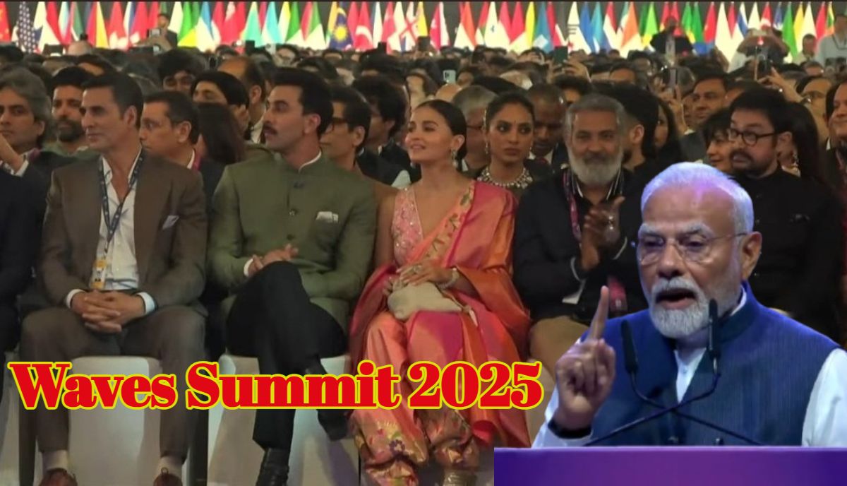 ‘यही समय है, सही समय है… लहरें और आनी बाकी हैं’, WAVES समिट का PM मोदी ने किया उद्घाटन, बोले-  सिनेमा देश की संस्कृति की आवाज है