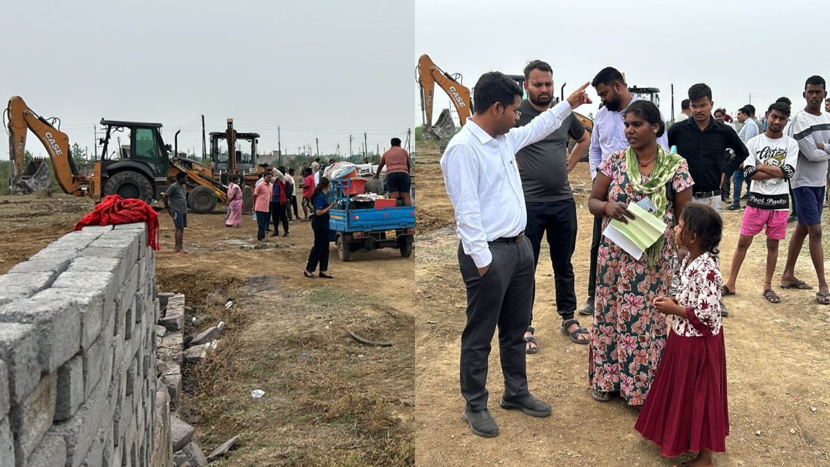 Raipur News : कौशल्या विहार में अवैध निर्माण पर चला बुलडोजर, RDA, निगम और जिला प्रशासन की संयुक्त कार्रवाई