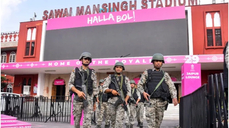 Rajasthan News: IPL से पहले SMS स्टेडियम को बम धमकियों से दहलाने की कोशिश, 72 में से 48 CCTV कैमरे थे खराब