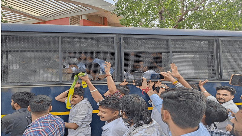 Rajasthan News: नागौर के सांसद हनुमान बेनीवाल गिरफ्तार