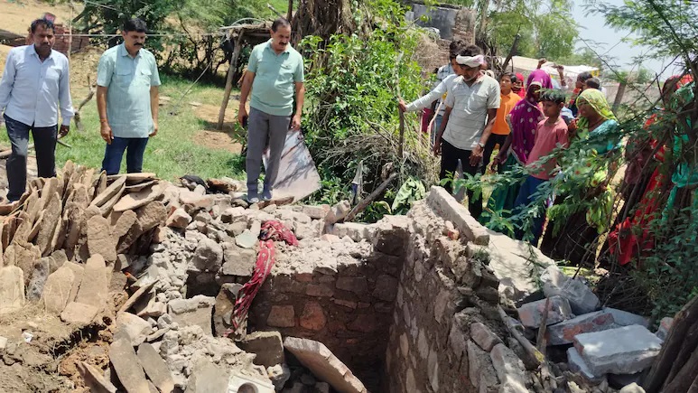 सवाई माधोपुर: सेफ्टी टैंक में गिरने से सास-बहू और मासूम बच्ची की दर्दनाक मौत