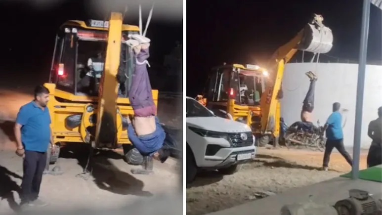 Rajasthan News: युवक को JCB से उल्टा लटकाकर बेरहमी से पीटा, डीजल-सीमेंट चोरी के शक में हुई दरिंदगी, वीडियो वायरल