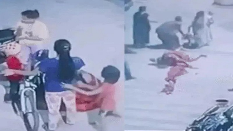 Rajasthan News: दिल दहला देने वाला Video, 4 बच्चों और महिला को कार ने रौंदा