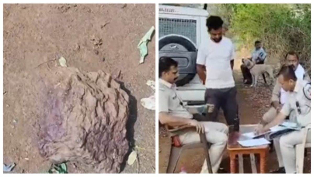 घर के आंगन में लाश मिलने से सनसनी: पत्थर से कुचलकर बेरहमी से की हत्या, जांच में जुटी पुलिस 