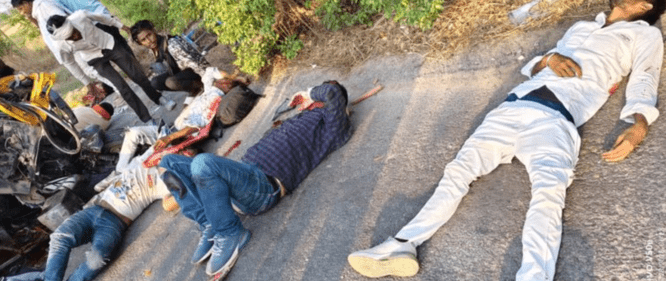 Bihar News: डंपर की टक्कर से एक की मौत, कई लोग हुए घायल
