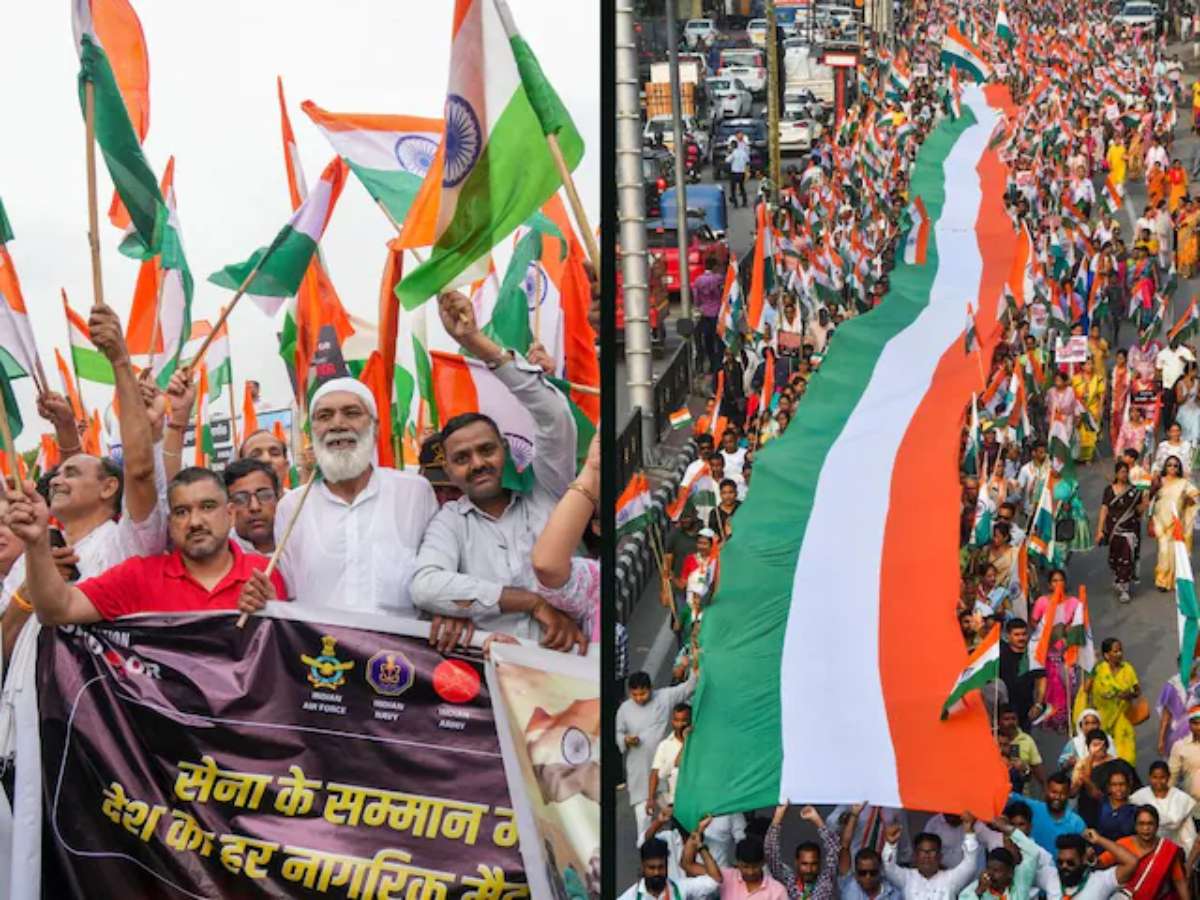 पाकिस्तान को लाल चौक से जवाब : शान से निकाली गई तिरंगा यात्रा, सैकड़ों कश्मीरियों ने किया “जय हिन्द” का उद्घोष