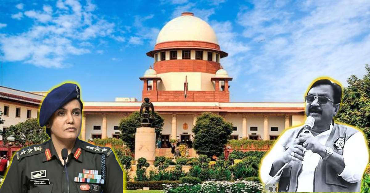 कर्नल सोफिया कुरैशी पर विवादित टिप्पणी का मामला: सुप्रीम कोर्ट में मंत्री विजय शाह के खिलाफ कैविएट दाखिल, एसएलपी को स्वीकार न करने की मांग
