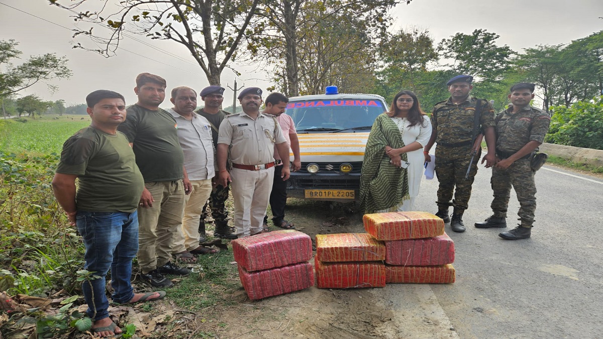 Motihari Police Ambulance : एंबुलेंस से गांजे की हो रही थी तस्करी, पुलिस ने 3 को दबोचा, अब खुलेंगे राज!