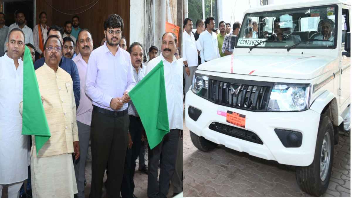 कृषि मंत्री नेताम ने 28 नए वाहनों को दिखाई हरी झंडी, कहा – योजनाओं के क्रियान्वयन में आएगी तेजी, खरीफ के लिए है खाद-बीज का पर्याप्त स्टॉक
