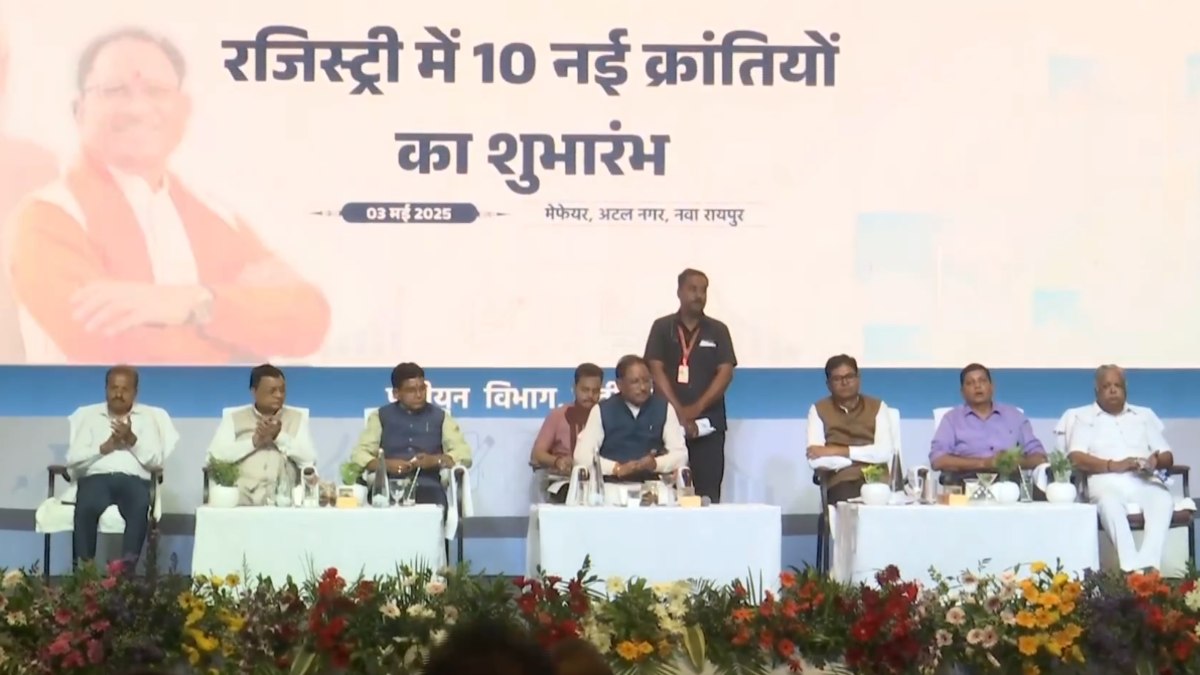 CM साय ने रजिस्ट्री से जुड़ी नई सुविधाओं का किया शुभारंभ, ऑनलाइन प्रॉपर्टी रिकॉर्ड, घर बैठे पंजीयन, और ऑटोमेटिक नामांतरण समेत 10 नई सुविधाएं हुईं लागू….