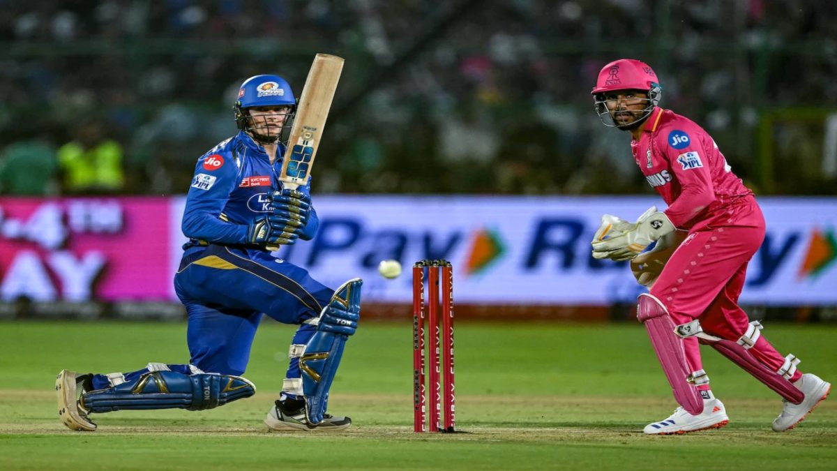 RR vs MI IPL 2025: राजस्थान के खिलाफ मुंबई इंडियंस का तूफानी प्रदर्शन, 218 रन का दिया टारगेट