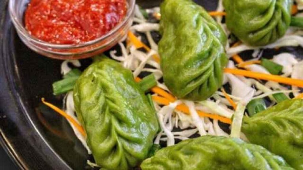 Palak Momos Recipe