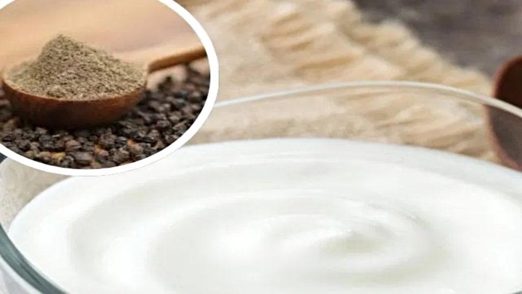 Curd And Black Pepper Benefits