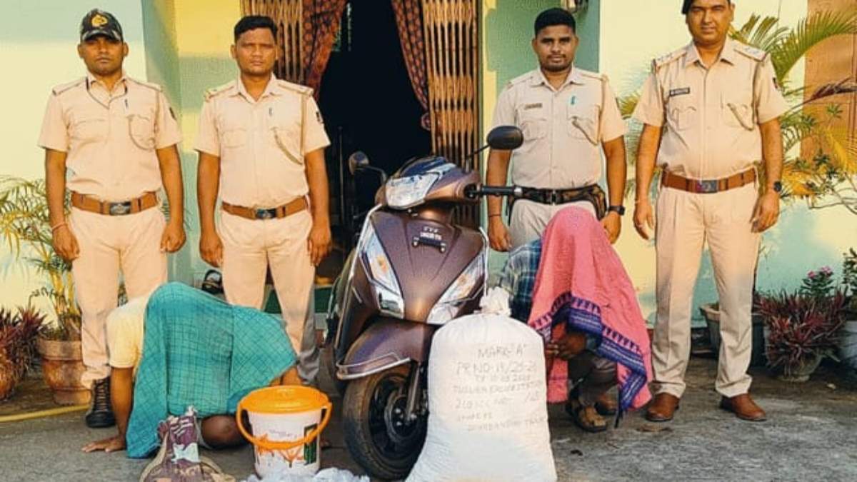 नशे के खिलाफ आबकारी विभाग की कार्रवाई, गांजा और शराब की खेप जब्त, 2 गिरफ्तार…