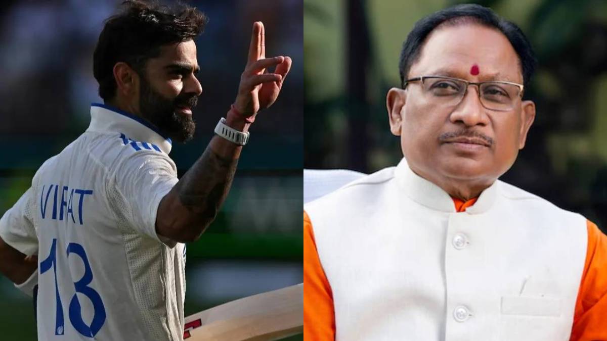 CM विष्णु देव साय ने विराट कोहली के संन्यास पर दी प्रतिक्रिया, कहा- टेस्ट क्रिकेट में उनकी यात्रा वैश्विक खेल जगत के लिए एक स्वर्णिम अध्याय रही