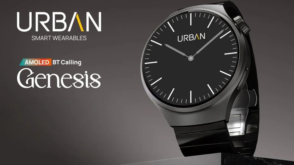 Urban Genesis Smartwatch भारत में लॉन्च, 7 दिन तक चलेगी बैटरी, कीमत सुनकर आप भी हो जाएंगे हैरान…