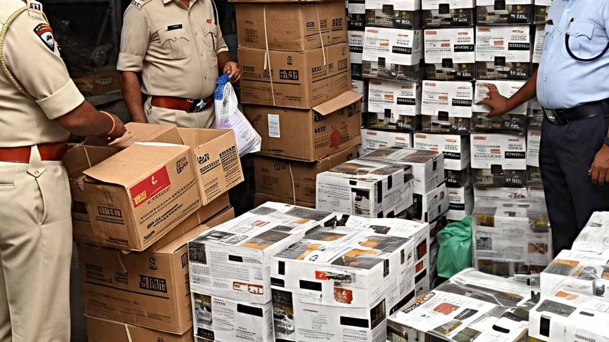 Operation Seal: ऑपरेशन सील के तहत एक ट्रक अवैध शराब जप्त, चालक गिरफ्तार