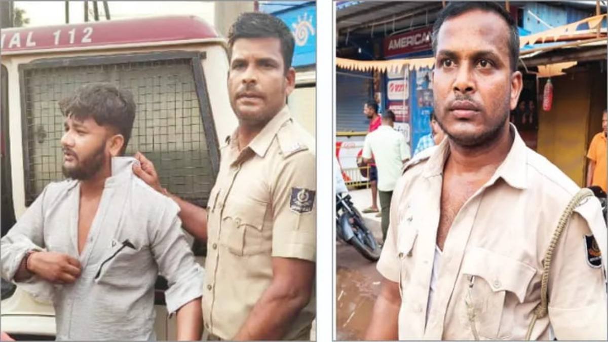 पुलिस कांस्टेबल पर बदमाशों का हमला, वर्दी फाड़कर सड़क पर घसीटा; 2 गिरफ्तार, 3 फरार…