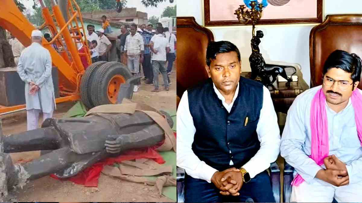 स्व. अजीत जोगी की प्रतिमा हटाने का विरोध : JCCJ नेताओं ने कहा – जोगी एक विचारधारा, जिसे कभी मिटाया नहीं जा सकता, प्रतिमा की पुनर्स्थापना नहीं हुई तो प्रदेशभर में होगा आंदोलन