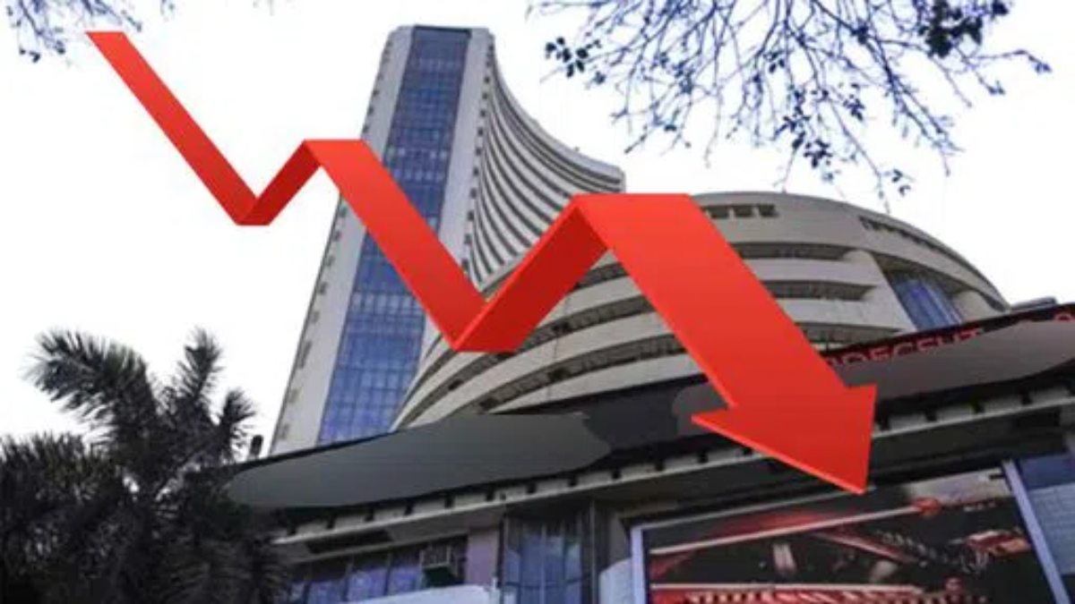 Share Market में गिरावट: Sensex 200 अंकों से नीचे, Nifty में भी Down fall, FMCG और Banking के शेयर दबाव में…