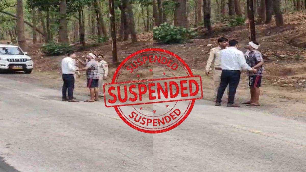 प्रधान आरक्षक पर गिरी निलंबिन की गाज: परिवहन आयुक्त ने की कार्रवाई, ड्राइवर से की थी मारपीट