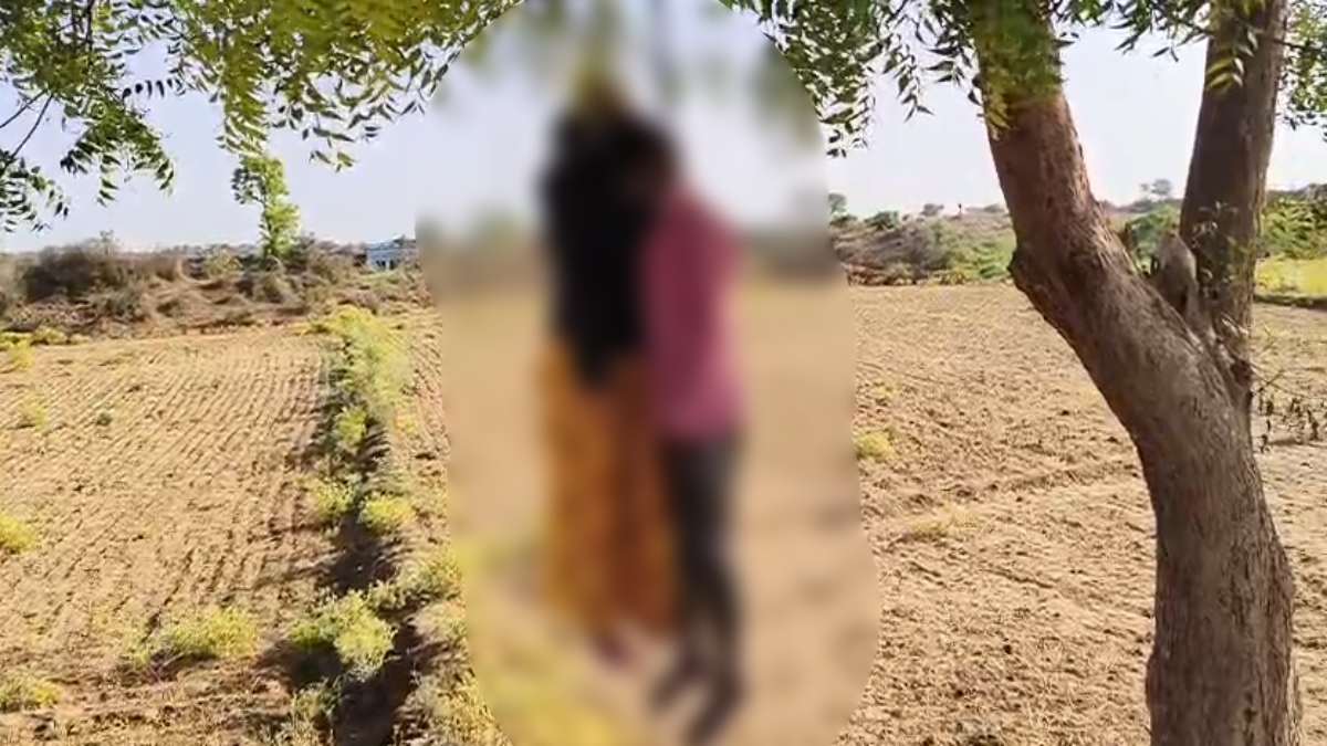 एक ही फंदे पर लटका मिला प्रेमी युगल का शवः दो बच्चों और पति को छोड़कर राजस्थान के करौली मंदिर में की थी शादी