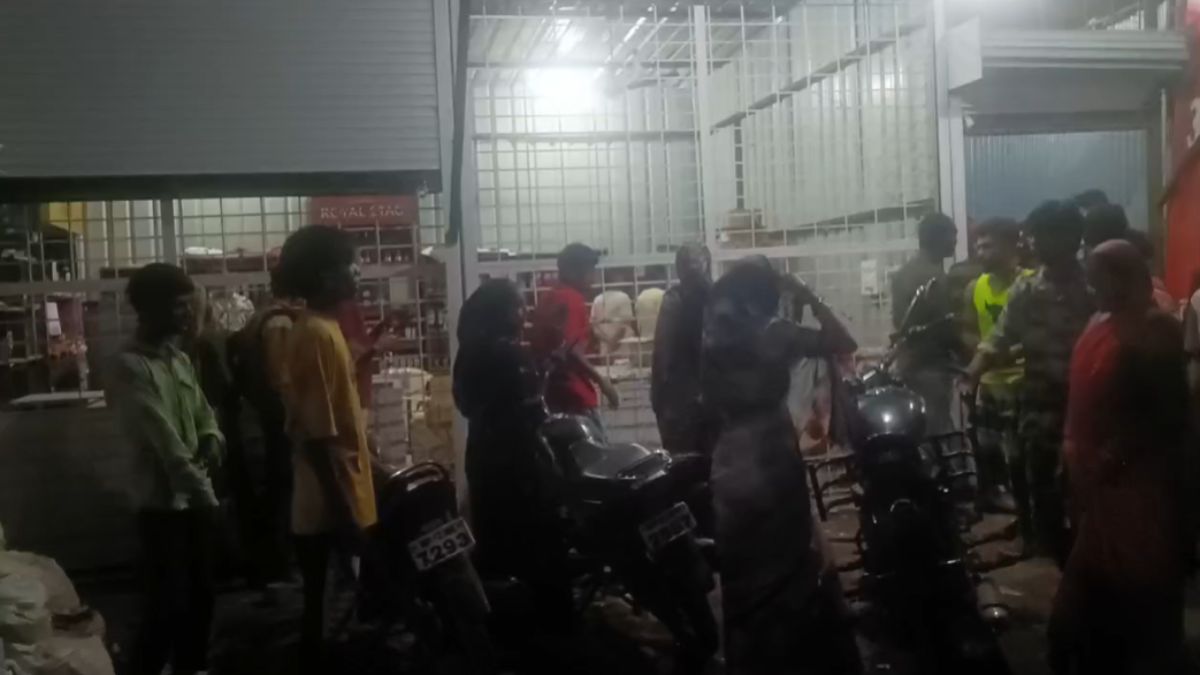 शराब को लेकर देर रात बवालः दुकान पर पथराव, तीन लोग घायल, पुलिस ने 6 लोगों को लिया हिरासत में