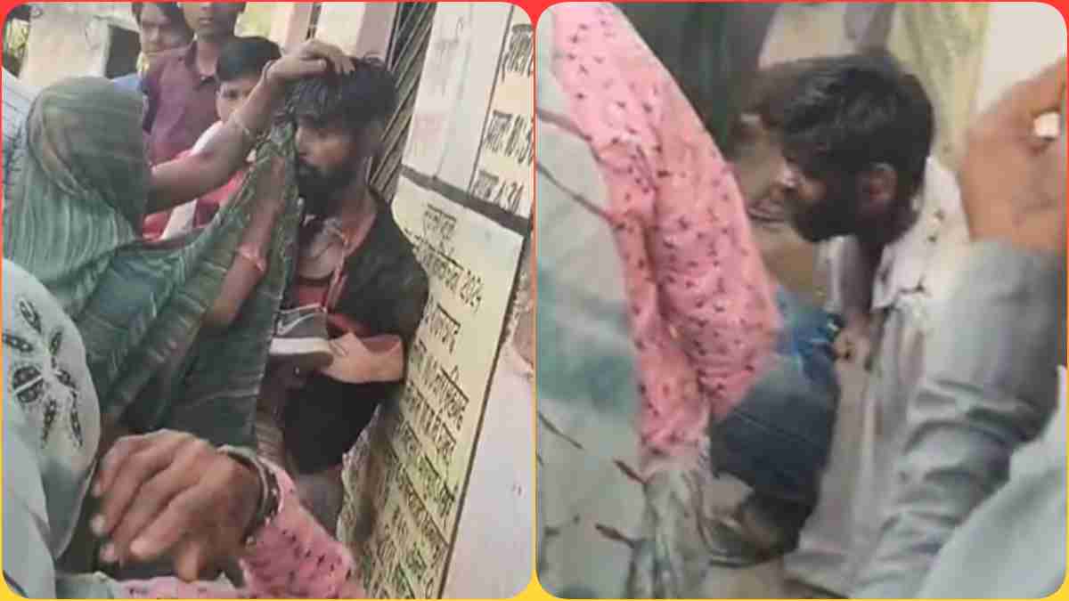 MP में दलित पर अत्याचार: कर्ज न चुकाने पर दी तालिबानी सजा, मुंह काला किया, जूतों की माला पहना कर निकाला जुलूस