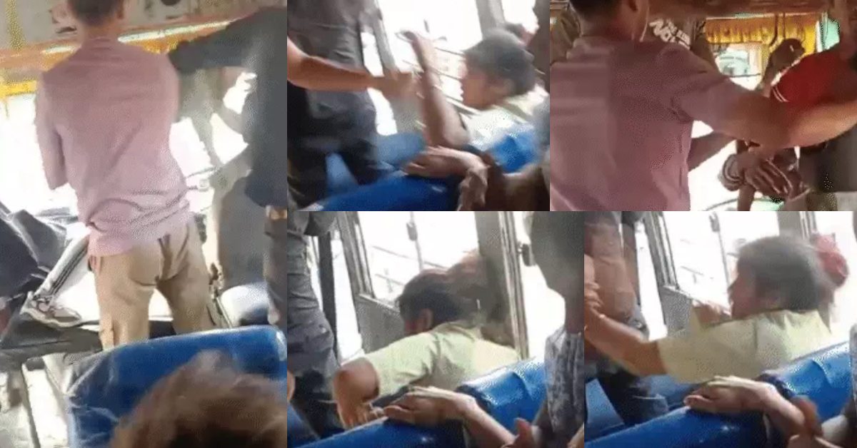 मनचलों के हौसले बुलंद ! चलती बस में दलित लड़की को पीटा, ड्राइवर-कंडक्टर ने रोका तो उन पर भी बरसाए लात  घूंसे, VIDEO वायरल
