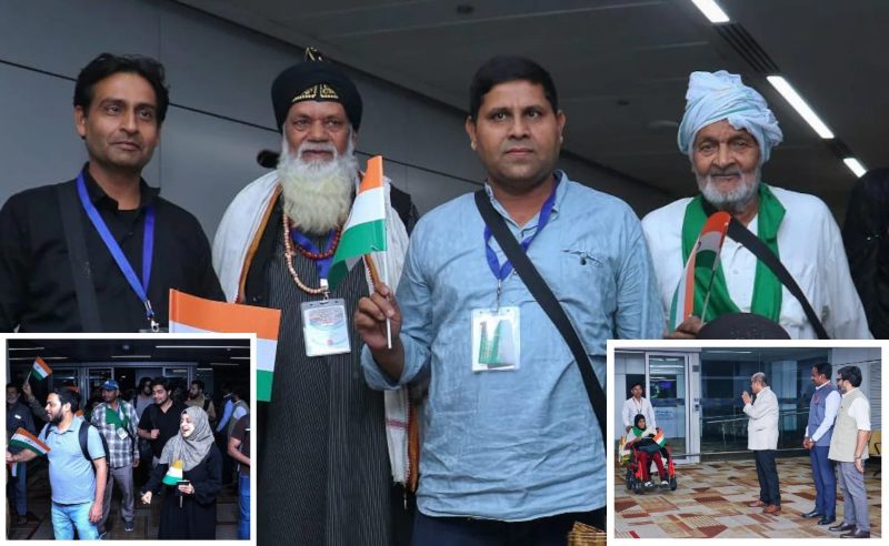ईरान से अपने वतन लौटे 290 भारतीय ; परिवार को देखकर नम हुईं आंखें, लगाए हिंदुस्तान जिंदाबाद के नारे