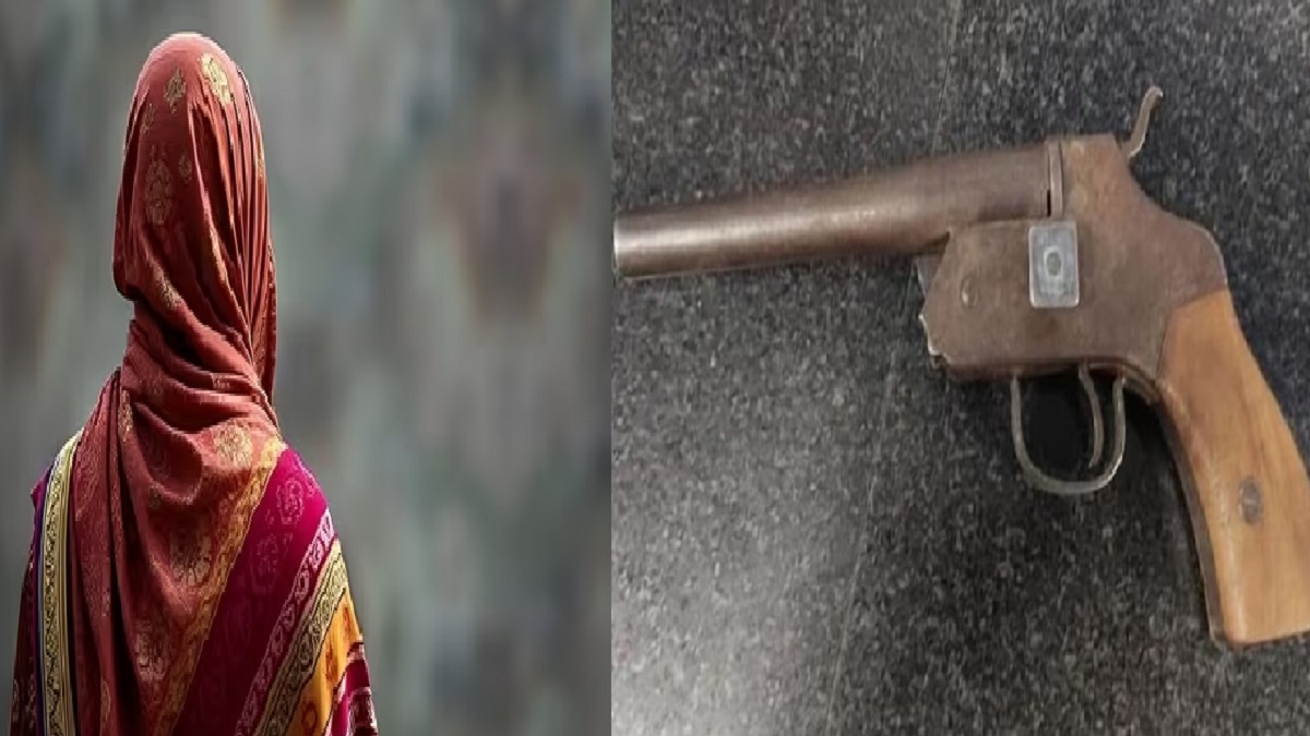 बिहार: हाथ में देसी कट्टा लेकर थाने पहुंच गई महिला, पुलिस ने जांच की तो उड़े होश, किया गिरफ्तार
