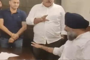 बिक्रमजीत मजीठिया विजिलेंस टीम की हिरासत में