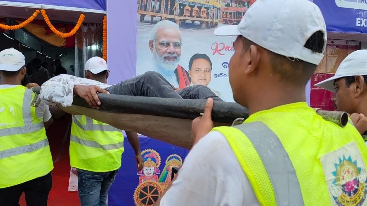 पुरी में रथ यात्रा के दौरान 550 से अधिक श्रद्धालु अस्पताल में भर्ती, 8 की हालत गंभीर
