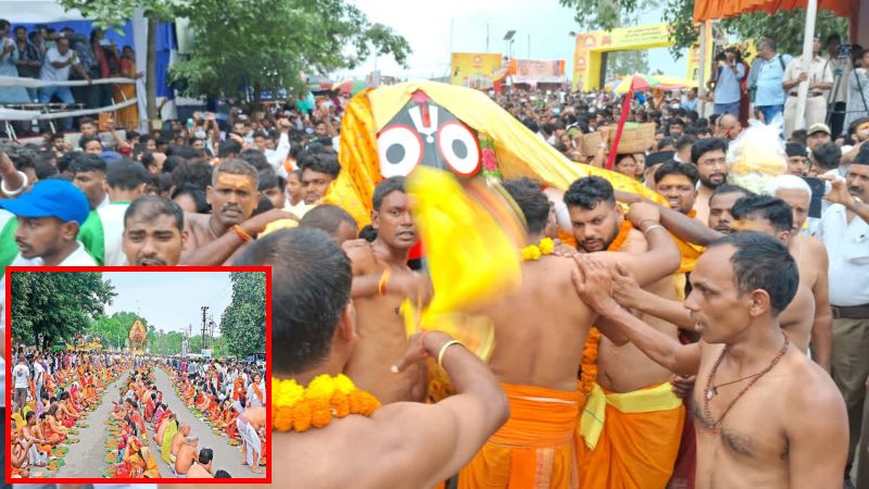 Rath Yatra 2025: मौसीबाड़ी पहुंचे महाप्रभु जगन्नाथ, श्रद्धालुओं ने खींची आस्था की डोर, सीएम ने भक्तों को दिया सन्देश