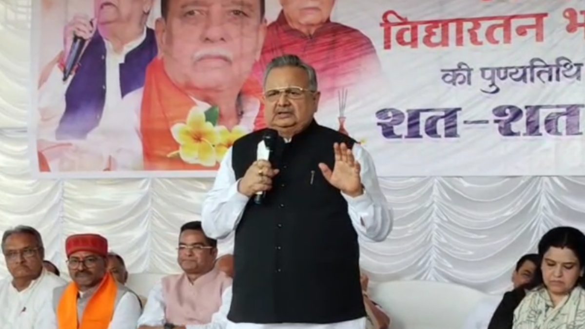 आपातकाल की 50वीं वर्षगांठ पर भाजपा मनाएगी संविधान हत्या दिवस, डॉ. रमन सिंह बोले- यह हिंदुस्तान की राजनीति का एक काला अध्याय…