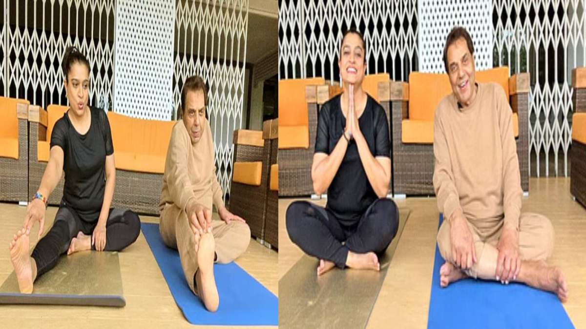 International Yoga Day पर Dharmendra ने भी किया योग, फार्महाउस में रखा एक विशेष सत्र …