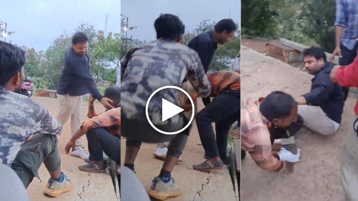 VIDEO : बिजली विभाग के कर्मचारी से मारपीट, ठेकेदार ने जड़ा थप्पड़, मामला दर्ज