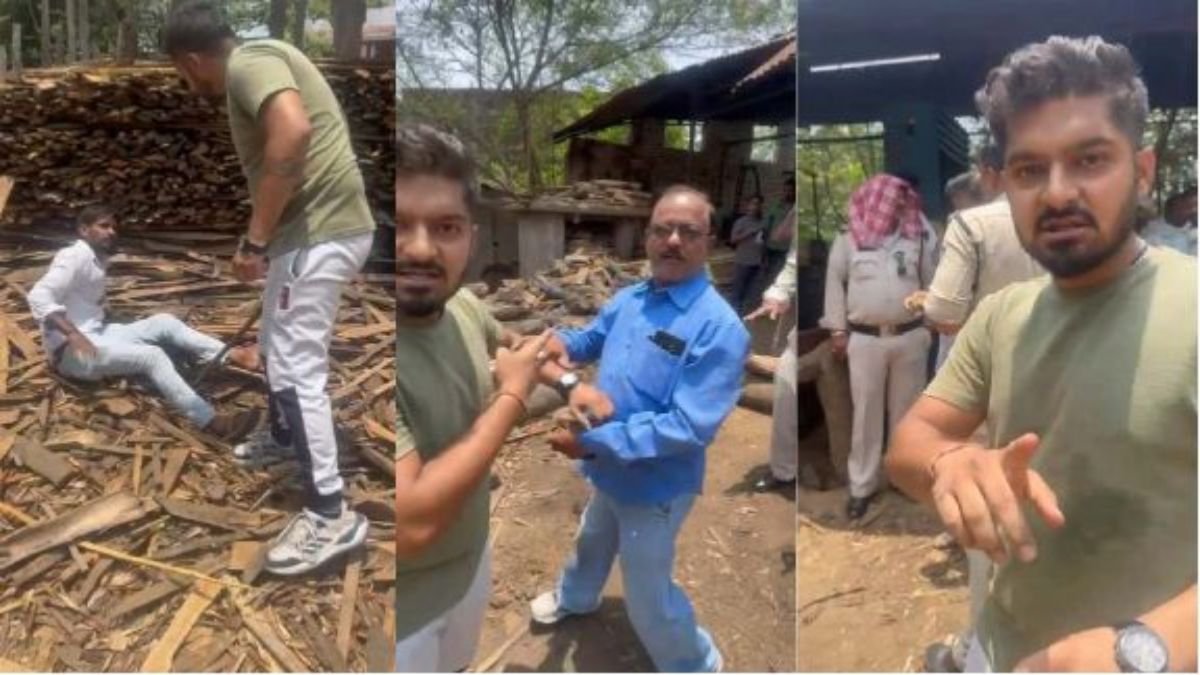 नेता की दबंगईः बीजेपी मंडल अध्यक्ष ने की टिंबर व्यापारी की पिटाई, वारदात सीसीटीवी कैमरे में कैद