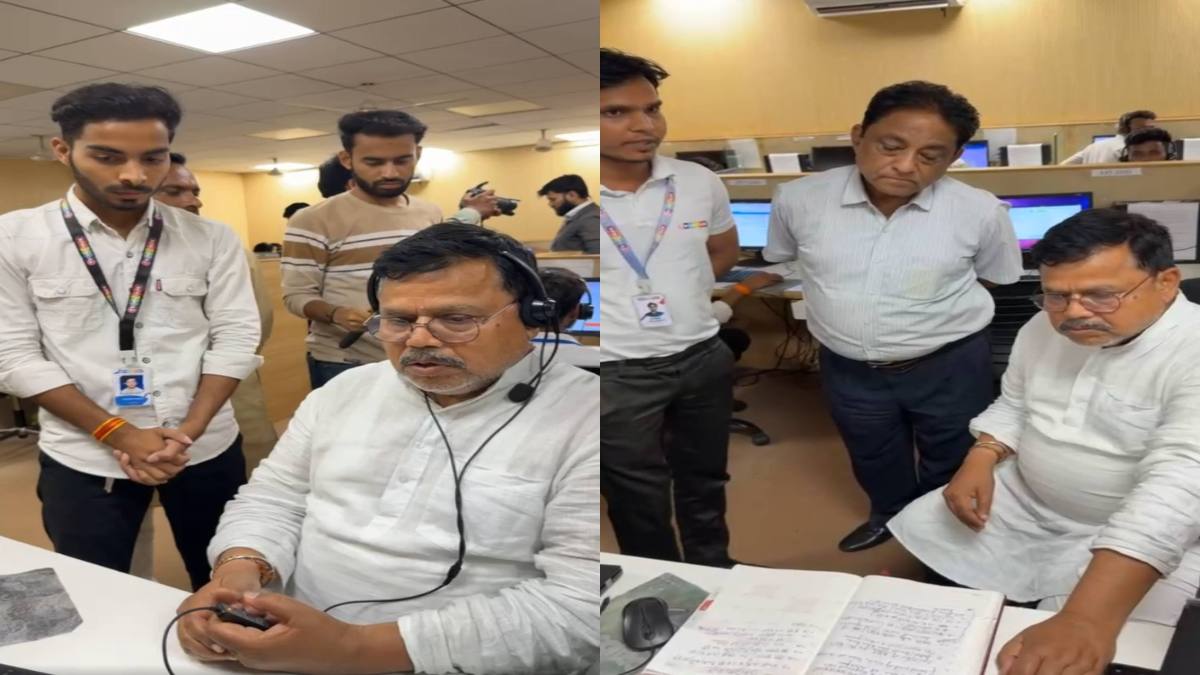 अचानक पॉवर कॉल सेंटर पहुंचे ऊर्जा मंत्री: उपभोक्ताओं की सुनी शिकायत, दिए ये निर्देश