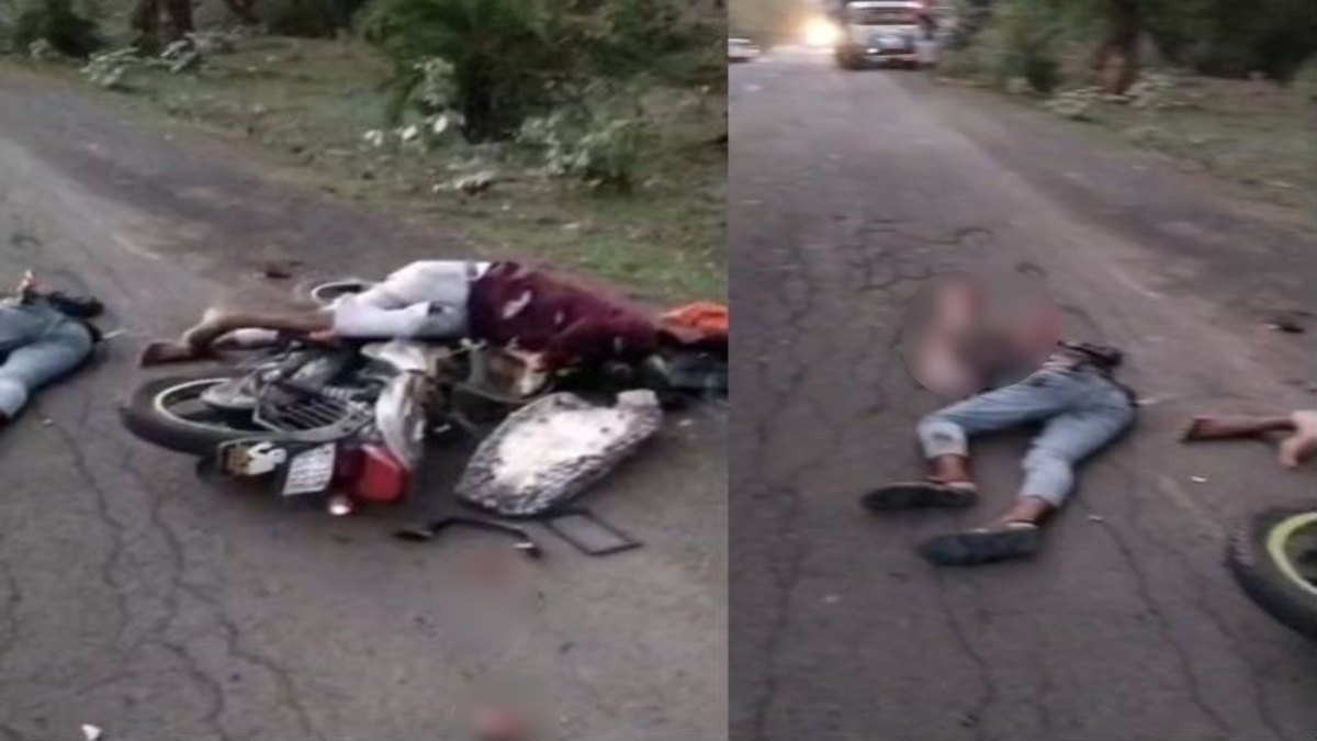 रायसेन सड़क हादसे में दो मौतः बाइक सवार युवकों को अज्ञात वाहन ने मारी टक्कर, मौके पर ही तोड़ा दम